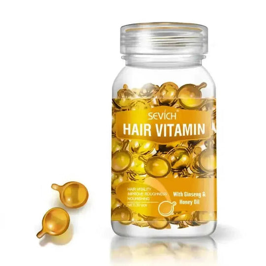 no-rinse hair repair capsules | keratin treatment for damaged hair | frizz control hair mask | energy saving