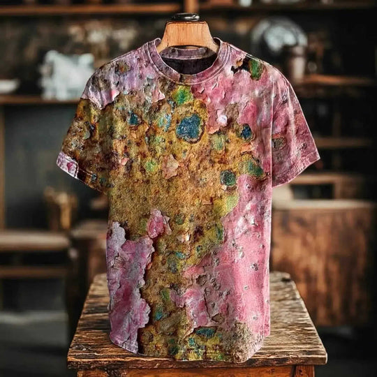 3D Digital Print Fashion Streetwear Short-Sleeve T-Shirt - main view