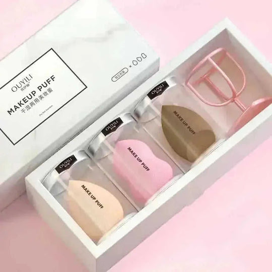 beauty blender egg sponge | reusable makeup sponge | latex-free cosmetic puff | ultrasonic cleaning