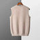 jacquard knit vest for men | merino wool blend pullover | slim fit business vest | ultrasonic cleaning