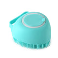 Silicone Dog Bath Massage Gloves Brush Pet Cat Bathroom Cleaning Tool Comb Brush For Dog Can Pour Shampoo Dog Grooming Supplies Meifu Market