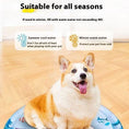 Summer Cooling Pet Water Bed Cushion Ice Pad Dog Sleeping Square Mat For Puppy Dogs Cats Pet Kennel Cool Cold Meifu Market