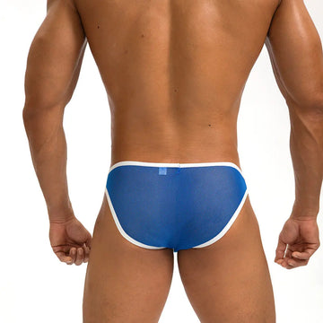 Men's Mesh Sexy Low Waist Transparent Ice Silk Thin Meifu Market