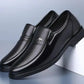 Casual Men's Leather Business Soft Bottom Shoes Meifu Market