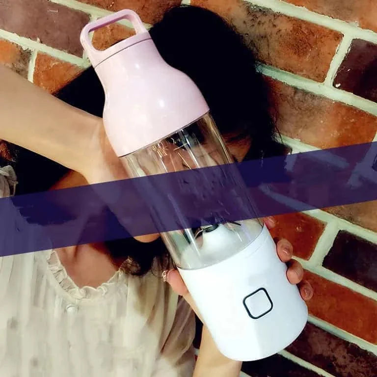 portable juice blender | stainless steel blending cup | 300ml mini juicer | ultrasonic cleaning