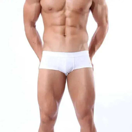 Men's Nylon Sports Boxer Swim Trunks - Quick-Dry Breathable M - texture and material detail