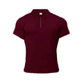 breathable fabric polo shirt | moisture-wicking sports top | lightweight summer clothing | ultrasonic cleaning