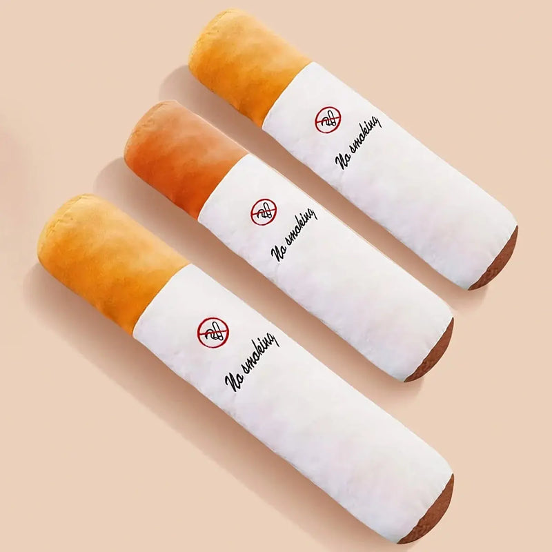 no smoking pet plush toy | cigarette shape dog toy | relaxing plush toy for pets | ultrasonic cleaning