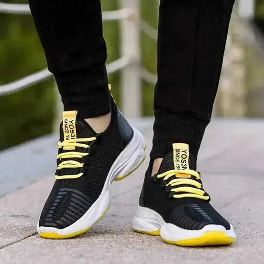 waterproof leather sneakers | lightweight sports shoes | breathable mesh running shoes | ultrasonic cleaning