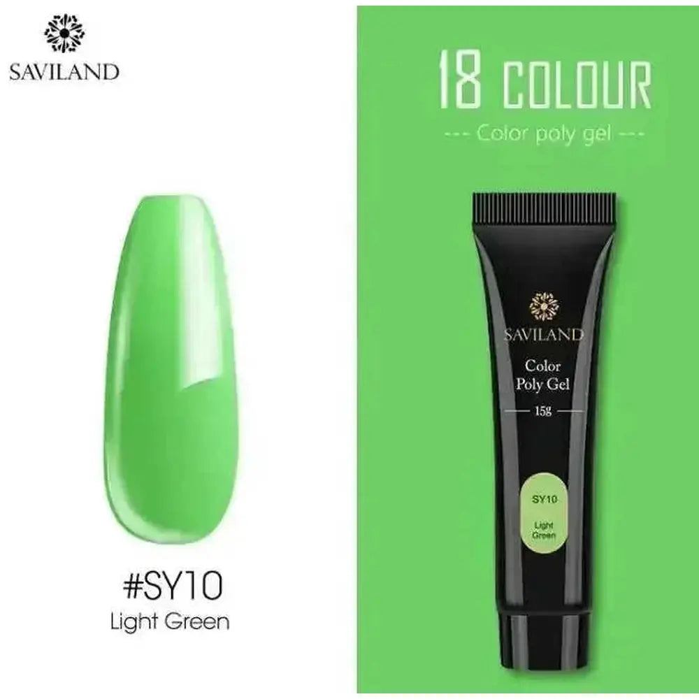 15g nail colored crystal extension glue SY12 - available style options