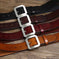 stainless-steel belt buckle | premium cowhide leather belt | heavy-duty belt for jeans | energy saving