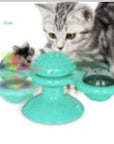 Cat Rotating Windmill Multi-Function Toys Itch Scratching Device Teeth Shining Toy Meifu Market