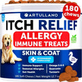 Do Not Sell On Amazon Dog Allergy Relief Chews Itching Skin Relief For Dogs Fish Oil 3 Seasonal Allergies Pills Skin & Coat Anti ItchHot Spots Treatment Canine Immune Health Supplement 180 Soft Treats Meifu Market