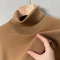 non-scratch merino wool | thermal turtleneck sweater | heavyweight knit sweater | ultrasonic cleaning
