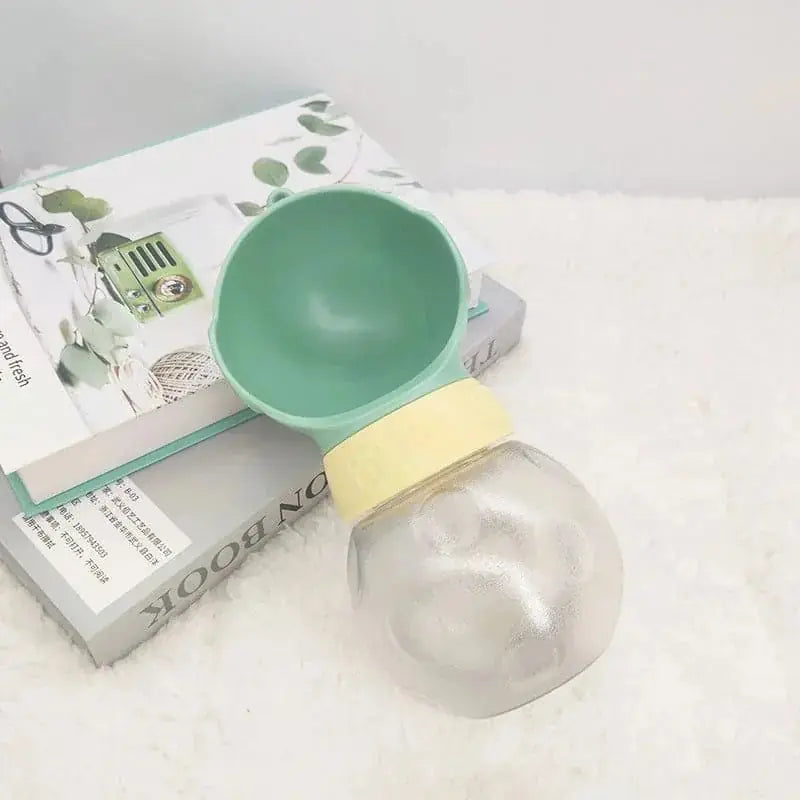 leak-proof dog water bottle | portable pet drinking bottle | travel-friendly dog bowl | ultrasonic cleaning