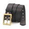 heavy-duty cowhide leather belt | 15 inch wide mens belt | vegetable tanned leather | energy saving