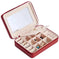 Multifunctional Jewelry Storage Box For Earrings, Earrings, Rings Blue - styled best multifunctional jewelry box for earri...