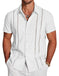 Men's Hawaiian Print Short Sleeve Lapel Shirt - Meifu Market