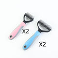 Stainless Double-sided Pet Brush Hair Removal Comb Grooming Dematting Dog Grooming Shedding Tools Meifu Market