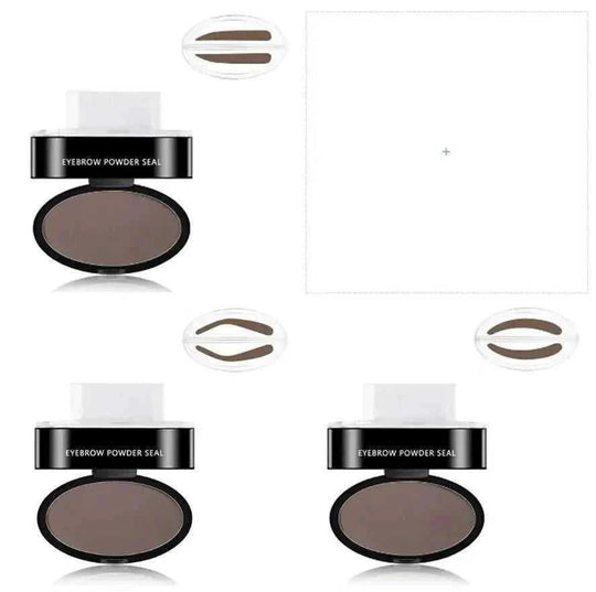 waterproof eyebrow stamp | long-lasting eyebrow powder | professional makeup kit | ultrasonic cleaning