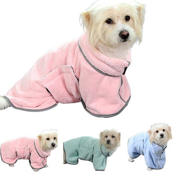 Quick-drying Pet Absorbent Towel Dog Bathrobe Pet Dog Bath Towel For Dogs Cats Microfiber Absorbent Pet Drying Towel Pet Supplies Pet Products Meifu Market