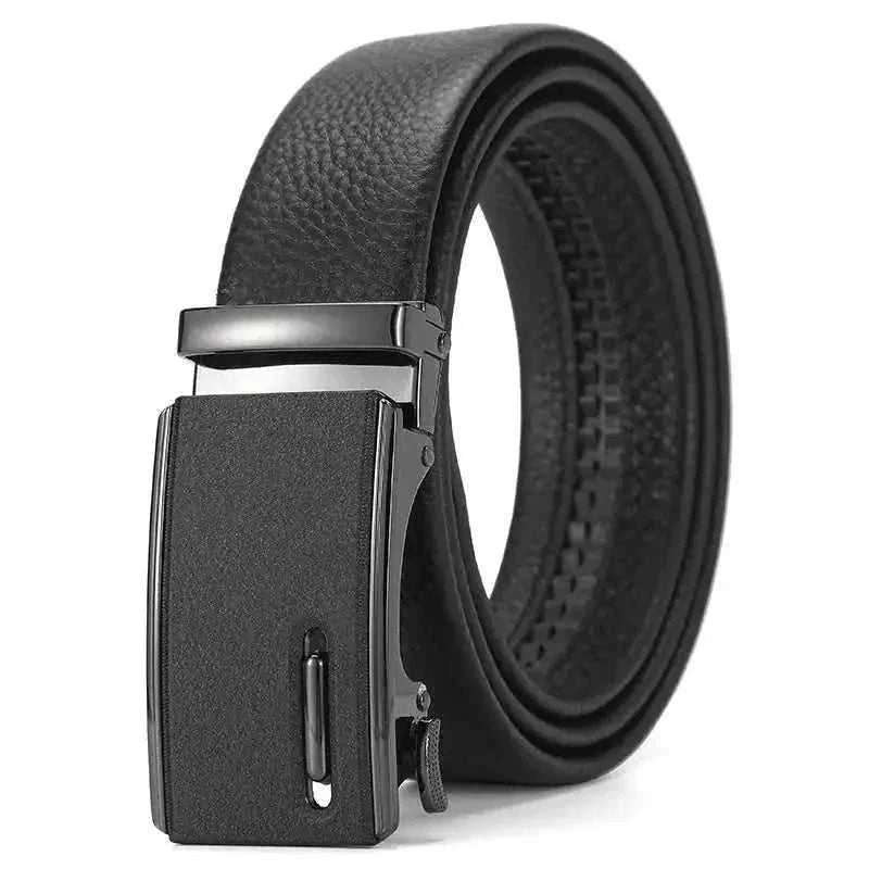 Genuine Leather Automatic Pure Leather Belt Boys Style 10 - available style options
