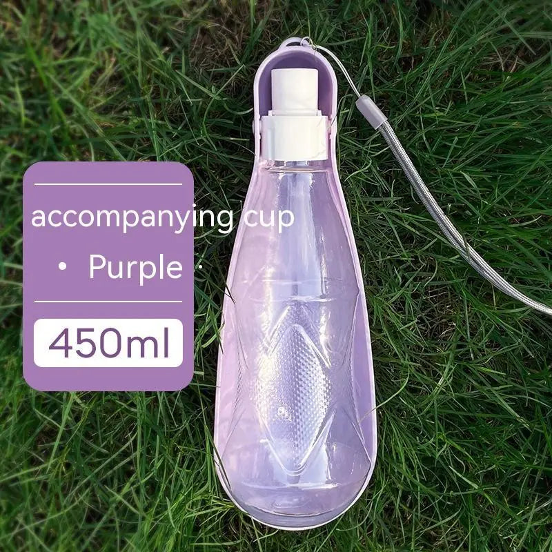 Pet Water Cup Outdoor Portable Folding Dog Water Bottle 550ml Large Capacity Medium To Large Dog Drinking Bottle Meifu Market