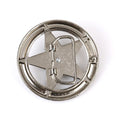 stainless-steel belt buckle | five-pointed star buckle | mens pants buckle | energy saving