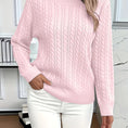Versatile Fashion Classic Twist Round Neck Sweater Meifu Market