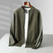 pure wool cardigan | half turtleneck sweater | four flat air layer | energy saving