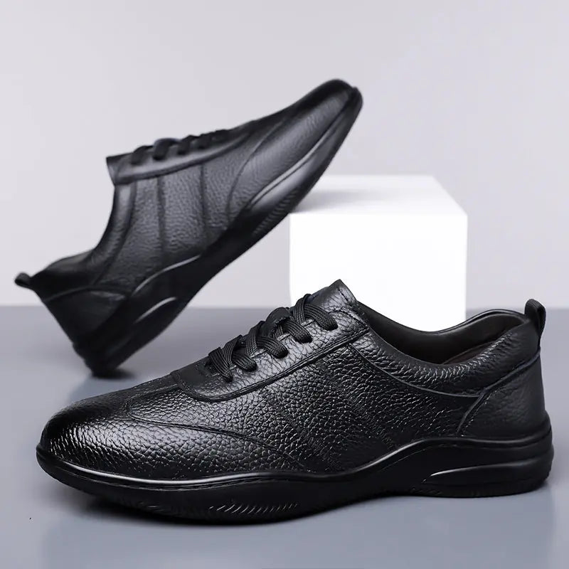 Casual Business Shoes Korean Style Punching Hollow Trendy Men's Shoes Meifu Market