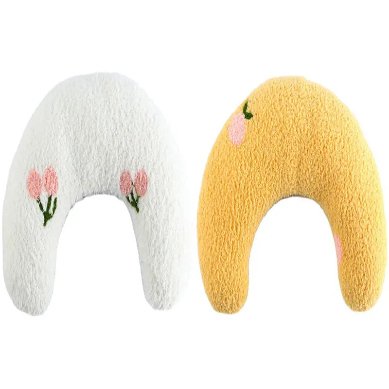 Little Pillow For Cats Fashion Neck Protector Deep Sleep Puppy U-Shaped Pillow Pets Pillow Kitten Headrest Dog Sleeping Pillow Pet Products Meifu Market
