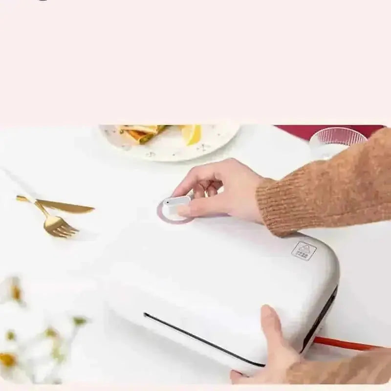 mini breakfast sandwich maker | non-stick waffle maker with plates | 3-in-1 breakfast cooker machine | ultrasonic cleaning