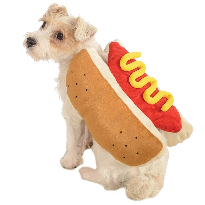 Funny Halloween Costumes For Dogs Puppy Pet Clothing Hot Dog Design Dog Clothes Pet Apparel Dressing Up Cat Party Costume Suit Meifu Market