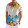 d graffiti print t-shirt | lightweight cotton tee | breathable summer shirt | energy saving