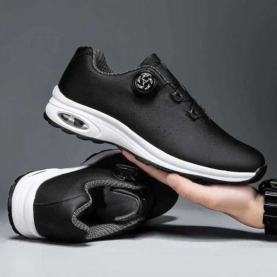 Men's Lightweight Casual Shoes - Soft Shock-Absorbing Sneakers Low Top All-Match White - size and dimension reference