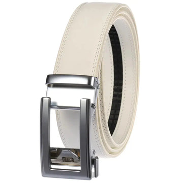 Antique Cowhide Men's Leather Belt Casual Business Comfort Click Belt Meifu Market