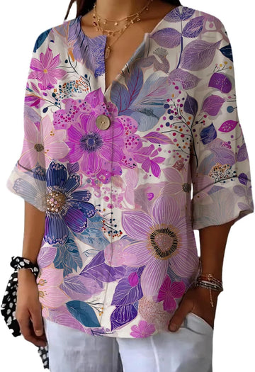 personalized cotton shirt for women | casual cotton top womens | custom printed womens shirt | ultrasonic cleaning