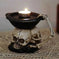 ceramic ghost candle holder | desktop storage tray | halloween home decor | energy saving