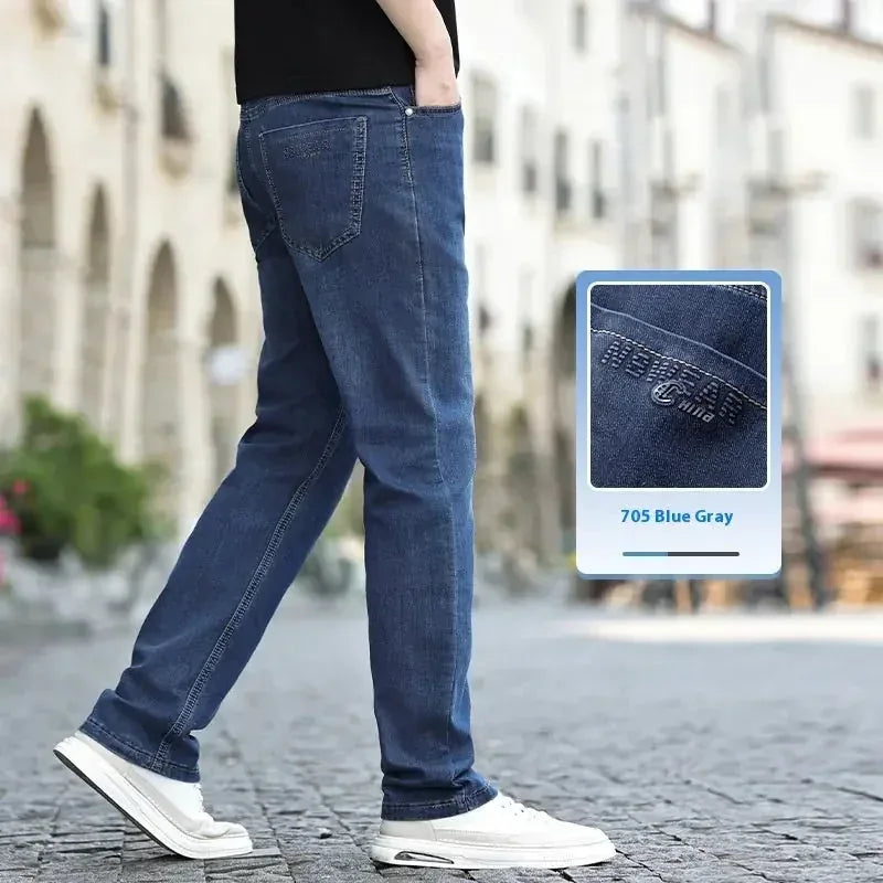 Business Stretch Casual Long Pants Men - Meifu Market