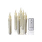 rechargeable led candle | waterproof electronic candle | flickering flame effect | energy saving