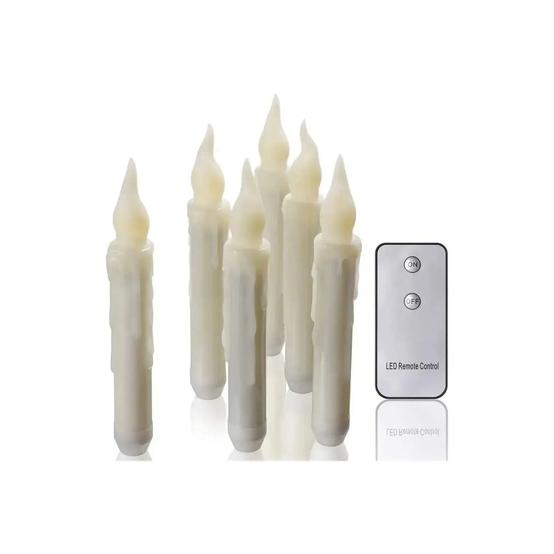 rechargeable led candle | waterproof electronic candle | flickering flame effect | energy saving