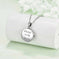 sterling silver cremation necklace | tree of life urn pendant | memory jewelry for ashes | energy saving