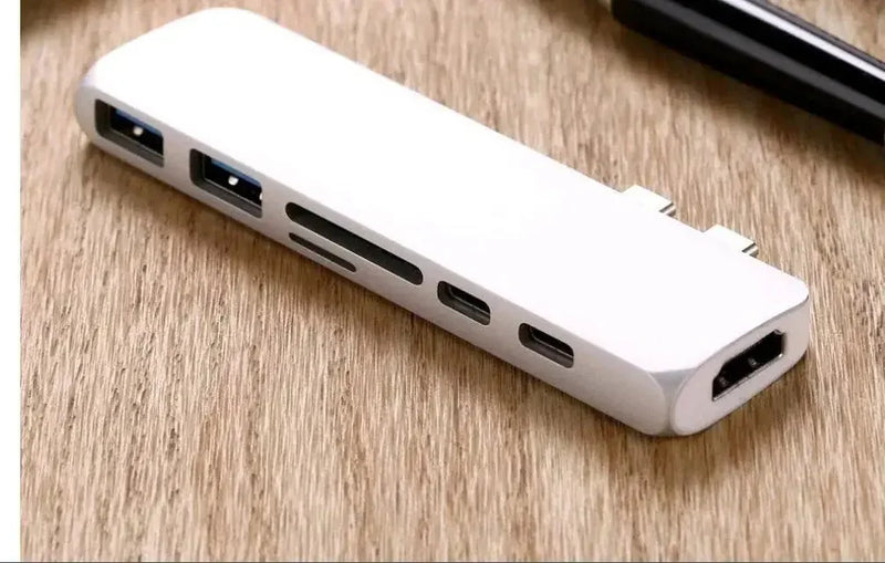 multi-port usb-c hub | aluminum alloy construction | 4k hdmi output | energy saving