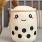 Cute Fruit Drink Plush Stuffed Soft Strawberry Milk Tea Plush Boba Tea Cup Toy Bubble Tea Pillow Cushion Kids Gift Meifu Market