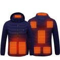 heated jacket for men | usb powered heated coat | electric thermal clothing | energy saving