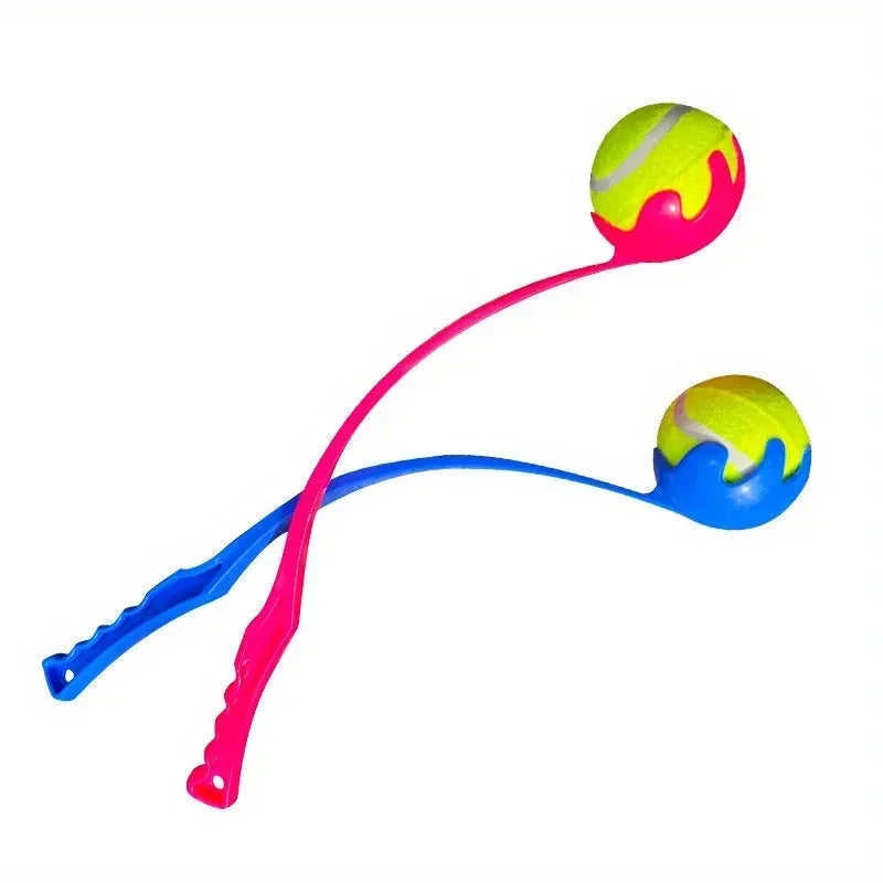 interactive dog toy | pet fetch launcher | durable dog ball thrower | energy saving