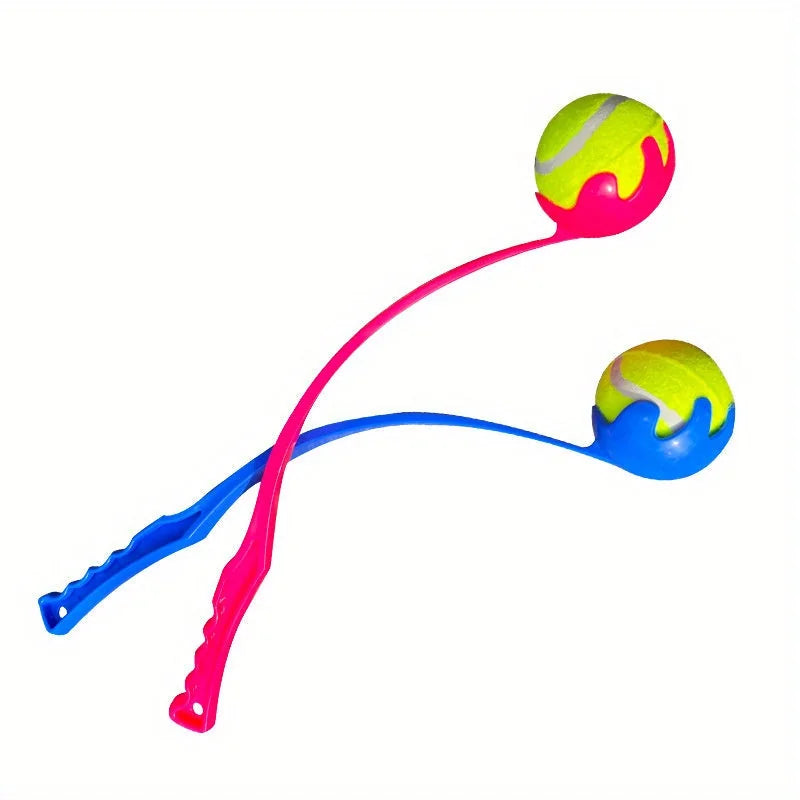 interactive dog toy | pet fetch launcher | durable dog ball thrower | energy saving