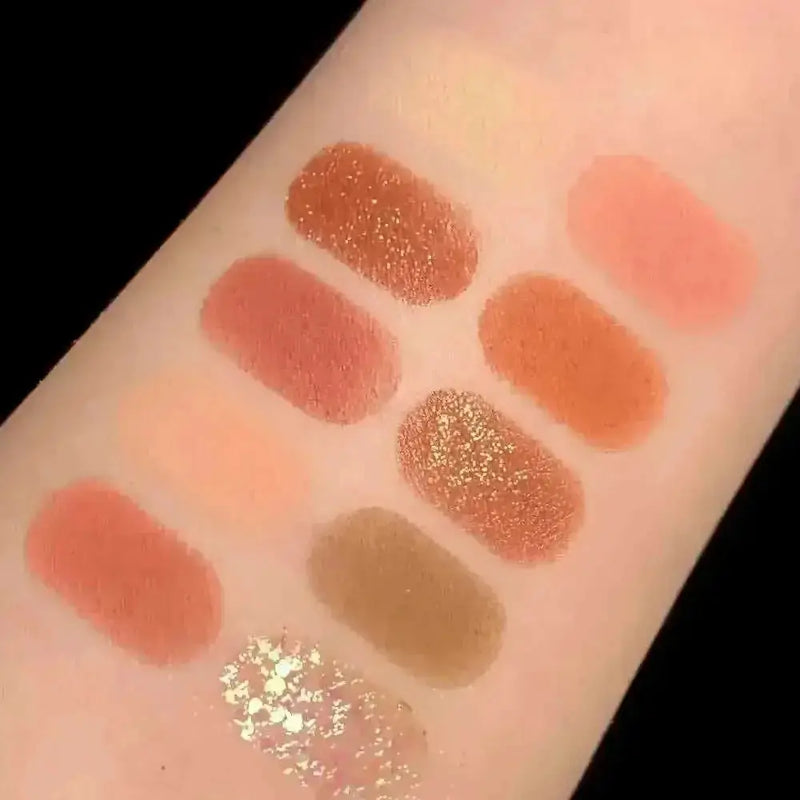 color eyeshadow palette | cruelty-free vegan makeup | long-lasting pigmented eyeshadow | ultrasonic cleaning