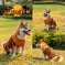 Halloween Dog Sweaters Pet Costume Teddy Warm Leisure Sweater Cosplay Clothes For Dogs Pets Outfits Orange Small Pumpkin -...